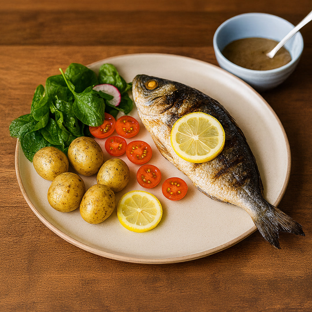 Grilled Sea Bass