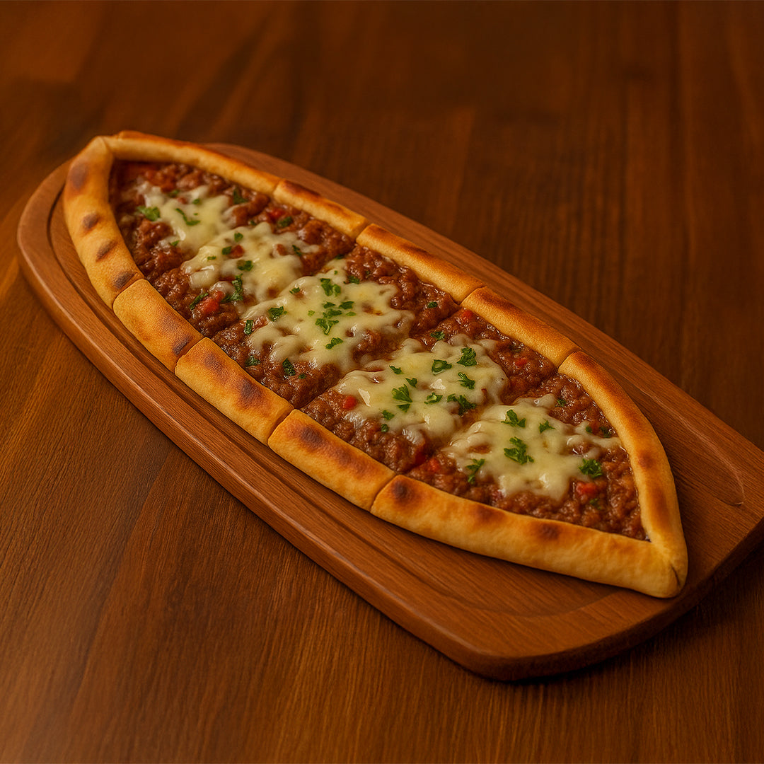 Pide with Beef